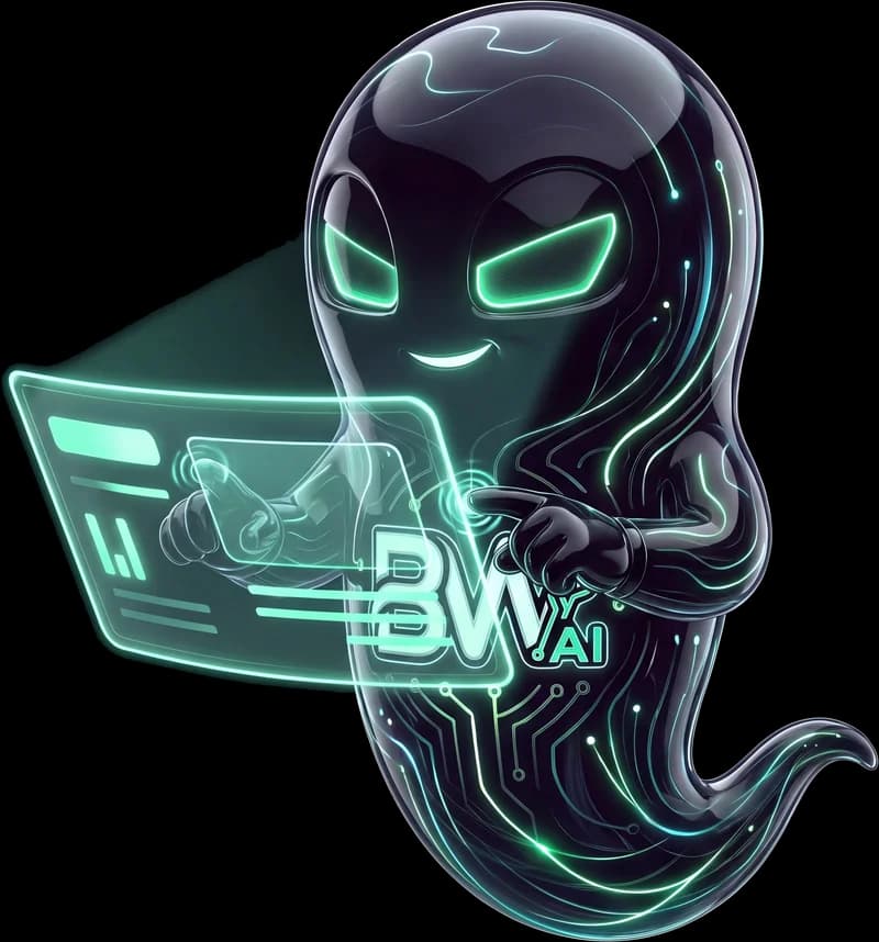 Casper reading a holographic diagnostic panel